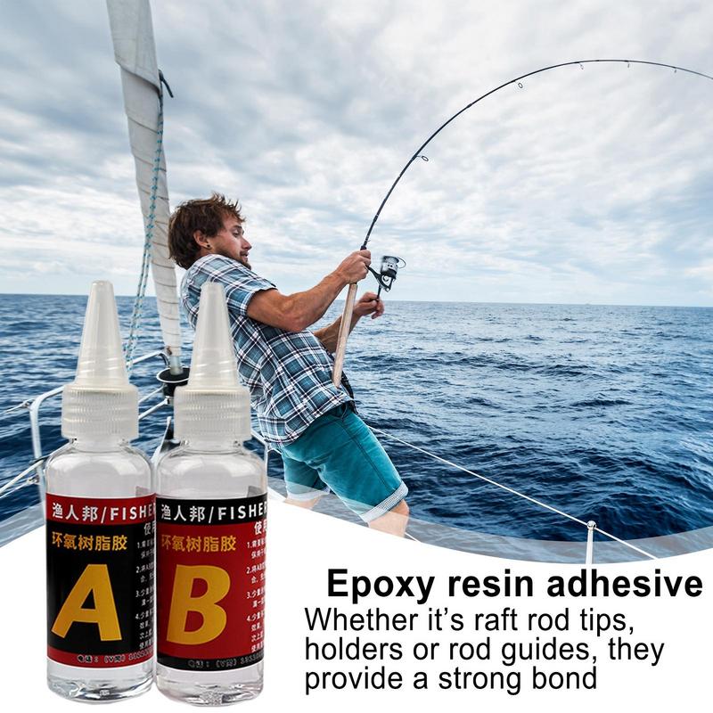 Cola adesiva para vara de pesc - Woodworking Resin avaliação e preço